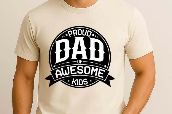 A Designer's Review: Embroidering the Proud Dad of Awesome Kids Design