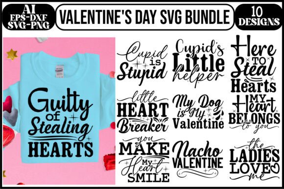 A Designer's Take on the Valentine SVG Bundle for Embroidery