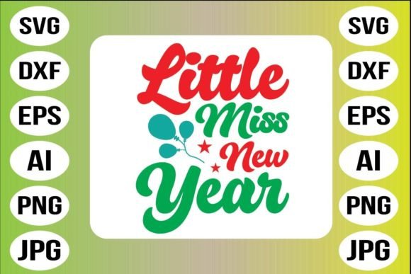 A Festive, Feminine Graphic: Little Miss New Year Design Reviewed