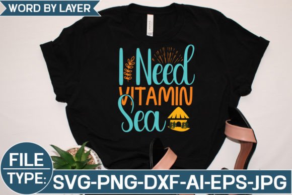 Crafters Love the Coastal Mood of the I Need Vitamin Sea Graphics Freebie