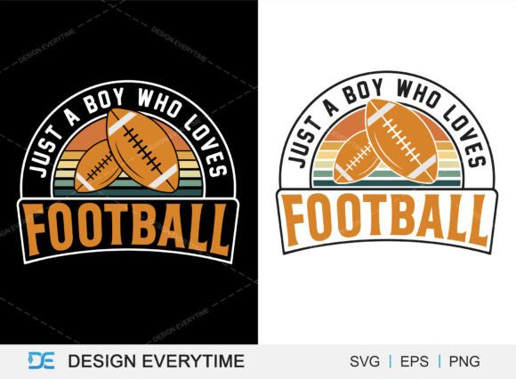 Just a Boy Who Loves Football: A Graphic Design Freebie for Authentic Branding