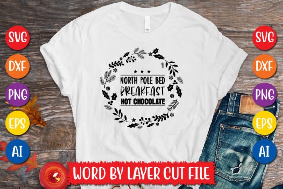 North Pole Bed Breakfast Hot Chocolate Graphics: A Seller's First Look